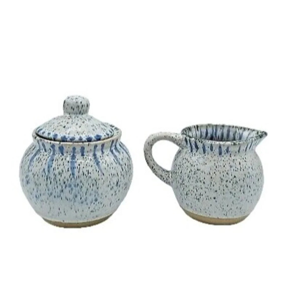 Sugar & Creamer Artisan's Collection by Belle Maison - Picture 1 of 5